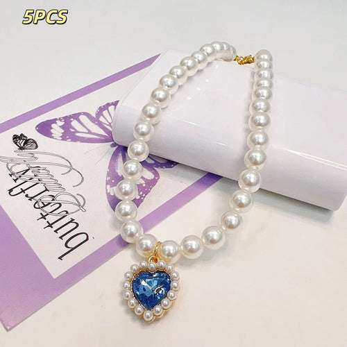 Princess Style Pet Pearl Collar for Dogs Cats - Cute Jewelry Accessory