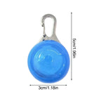 LED Glow Dog Collar Pendant Light Up Pet Accessories Night Safety