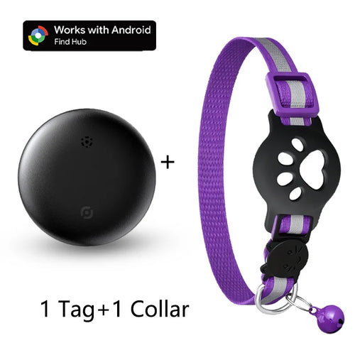 Waterproof Dog Gps Animal Tracking Collars with Reflective Strips Anti