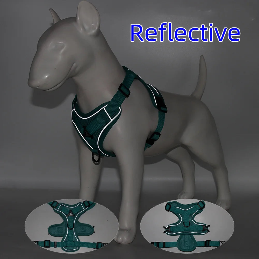 Dog Harness For Small Dog French Bulldog Pug Pitbull Puppy Pectoral Collar Chiens Supplies