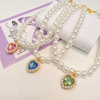 Princess Style Pet Pearl Collar for Dogs Cats - Cute Jewelry Accessory