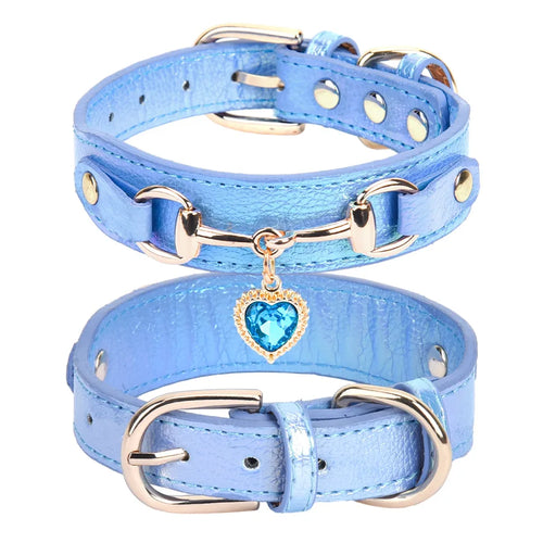 Shiny Rhinestone Pet Collar Love Jewelry Dog Collar Comfortable