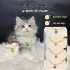 Princess Style Pet Pearl Collar for Dogs Cats - Cute Jewelry Accessory